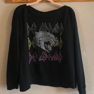 Maurices Def Leopard Sweatshirt
